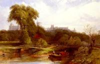 Thomas Creswick - A View Of Windsor Castle